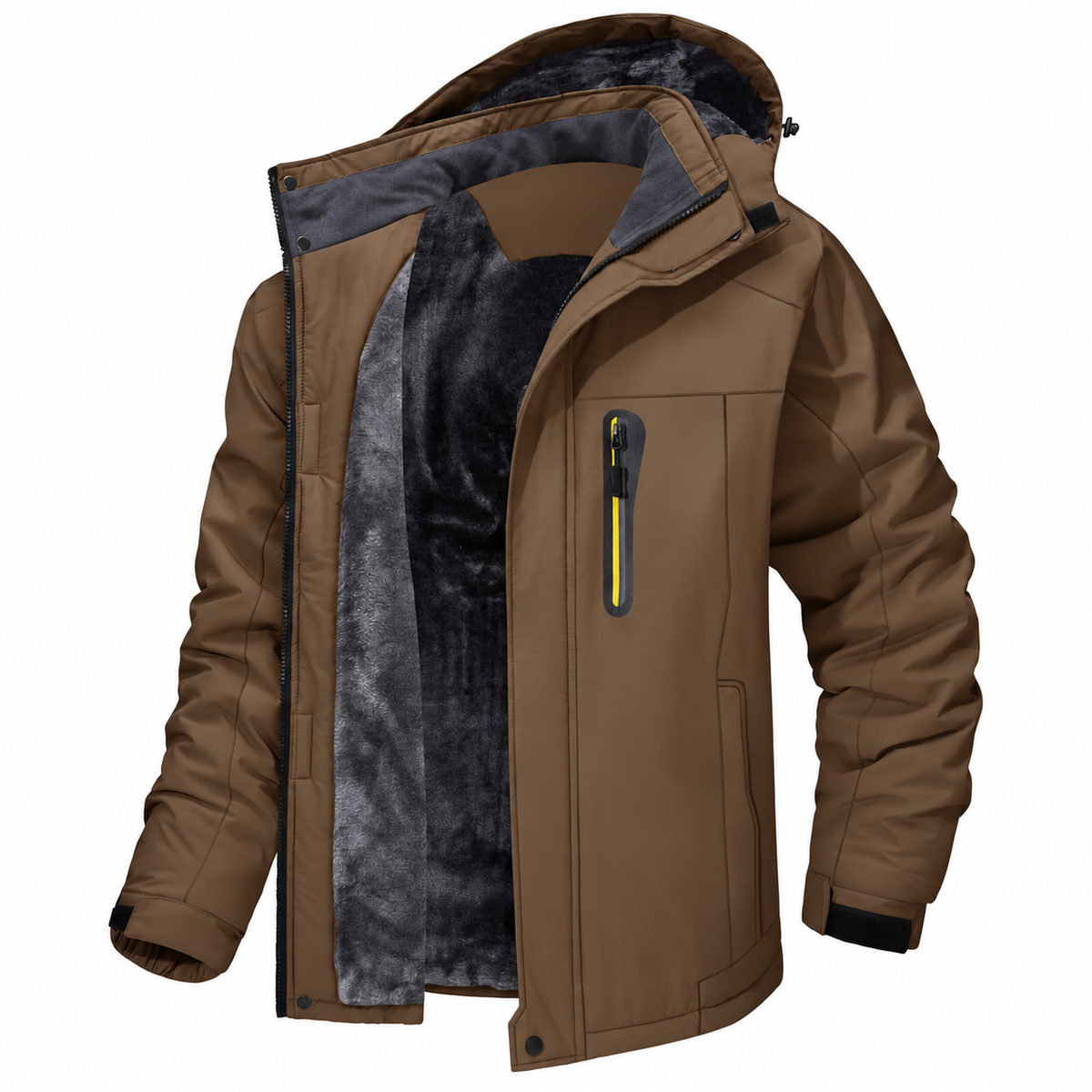💝 Bestseller – Men’s Fleece-Lined Outdoor Jacket | Cozy Warmth for Cold Days