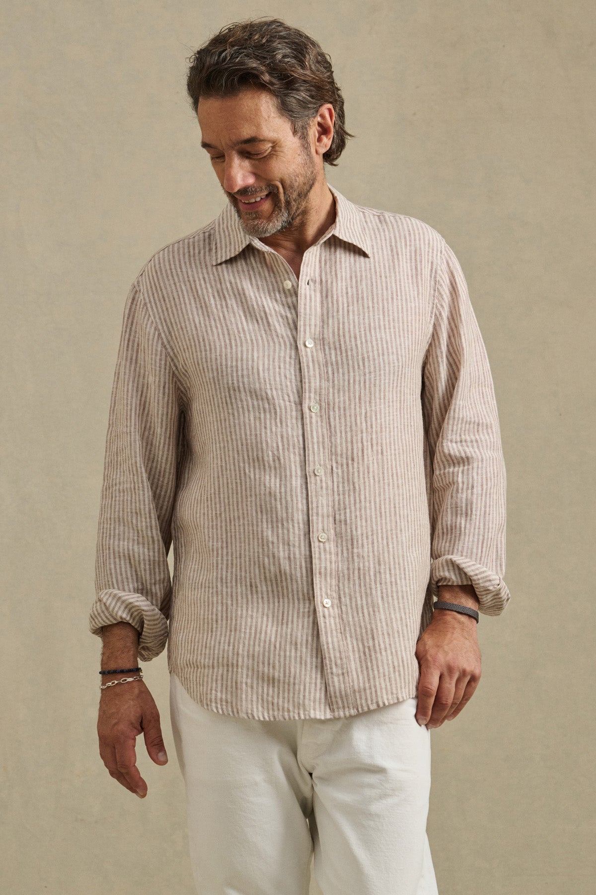 CARUSO LINEN SHIRT