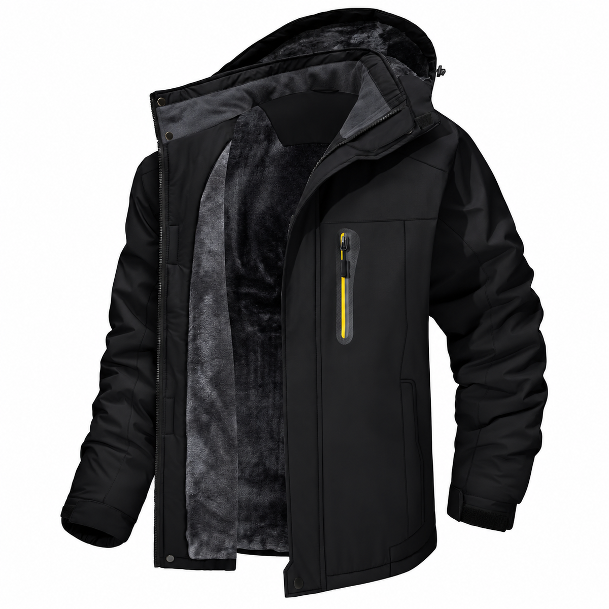 💝 Bestseller – Men’s Fleece-Lined Outdoor Jacket | Cozy Warmth for Cold Days