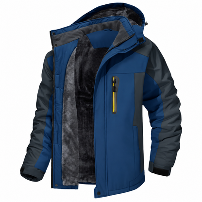 💝 Bestseller – Men’s Fleece-Lined Outdoor Jacket | Cozy Warmth for Cold Days