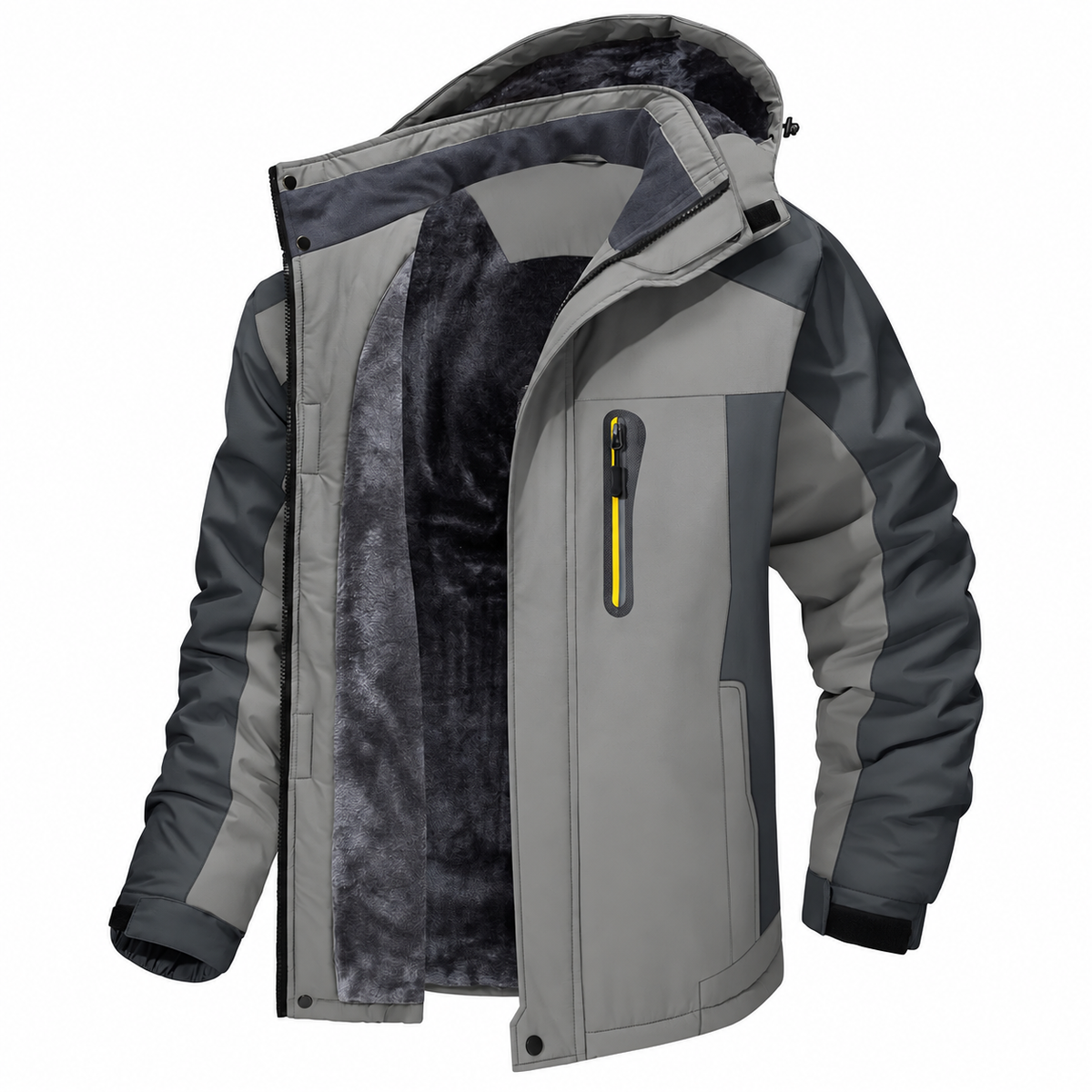 💝 Bestseller – Men’s Fleece-Lined Outdoor Jacket | Cozy Warmth for Cold Days