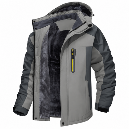 💝 Bestseller – Men’s Fleece-Lined Outdoor Jacket | Cozy Warmth for Cold Days