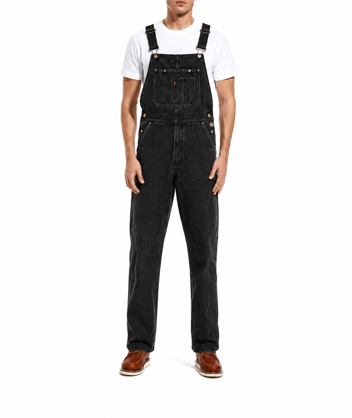 🔥 Limited-Time Deal – Men’s Denim Bib Overalls | Adjustable Straps & Utility Pockets