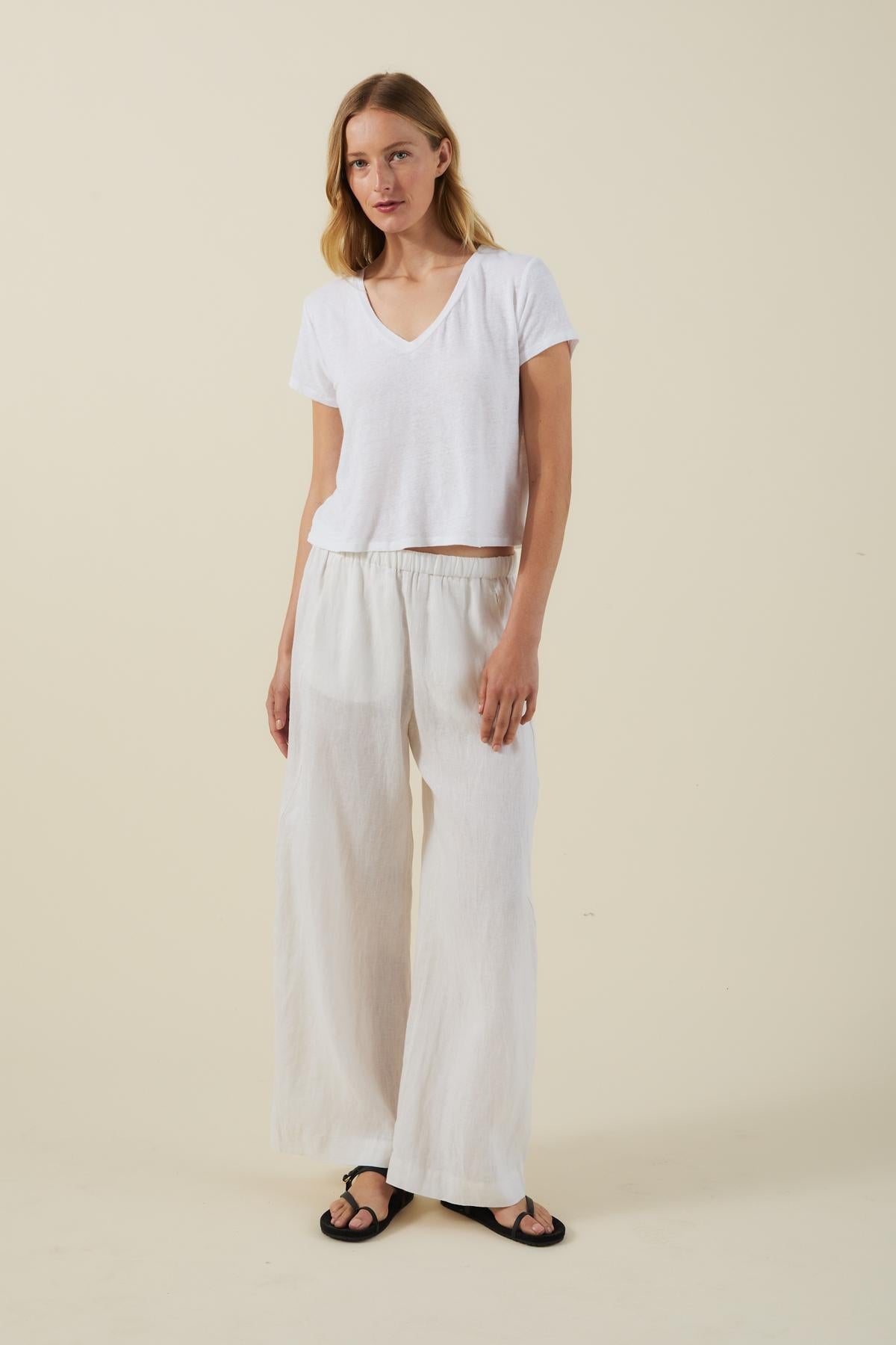 STEPHANIE LINEN PANT