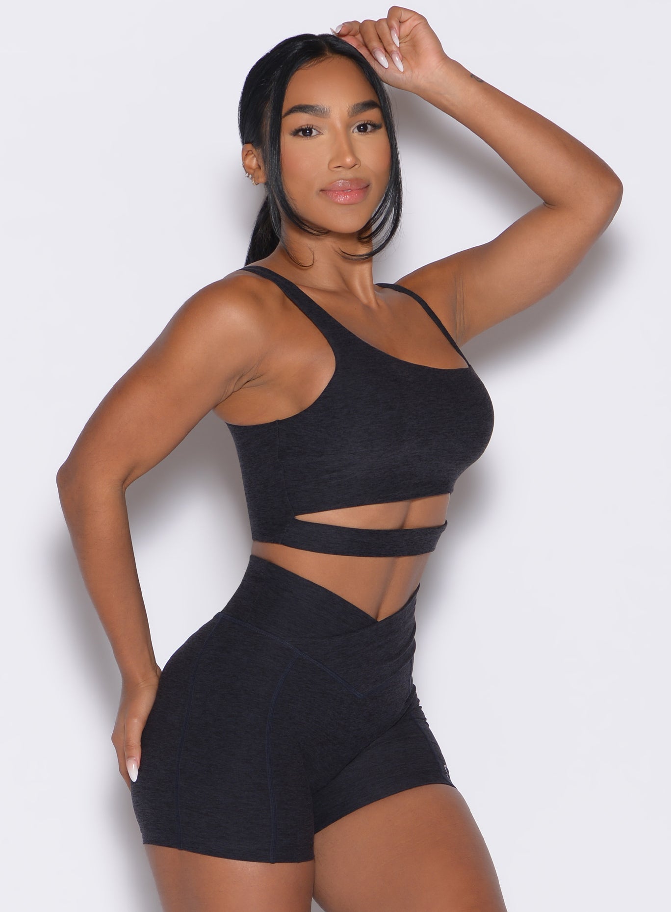 Asymmetrical Slit Bra