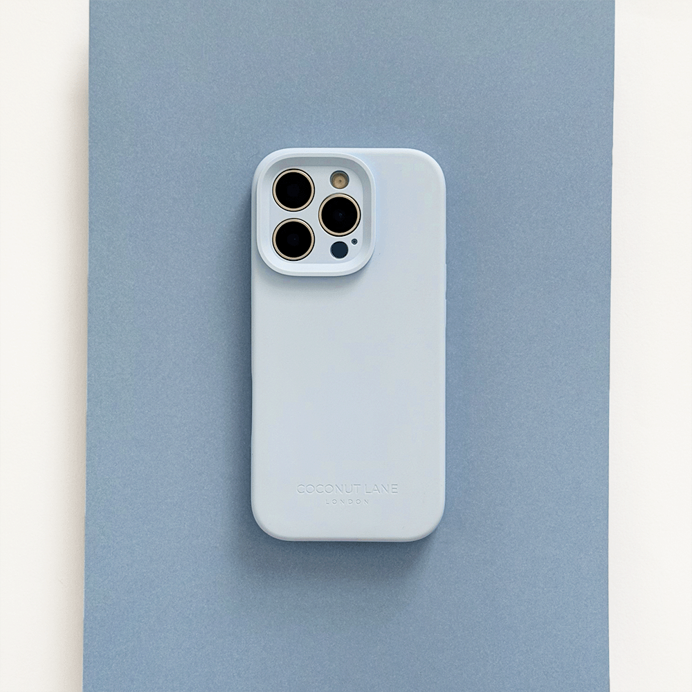 Butter Soft Silicone Phone Case - Blue