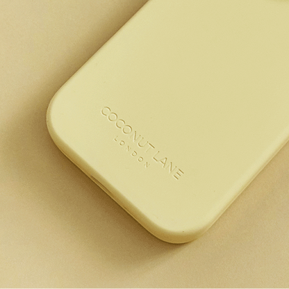 Butter Soft Silicone Phone Case - Yellow