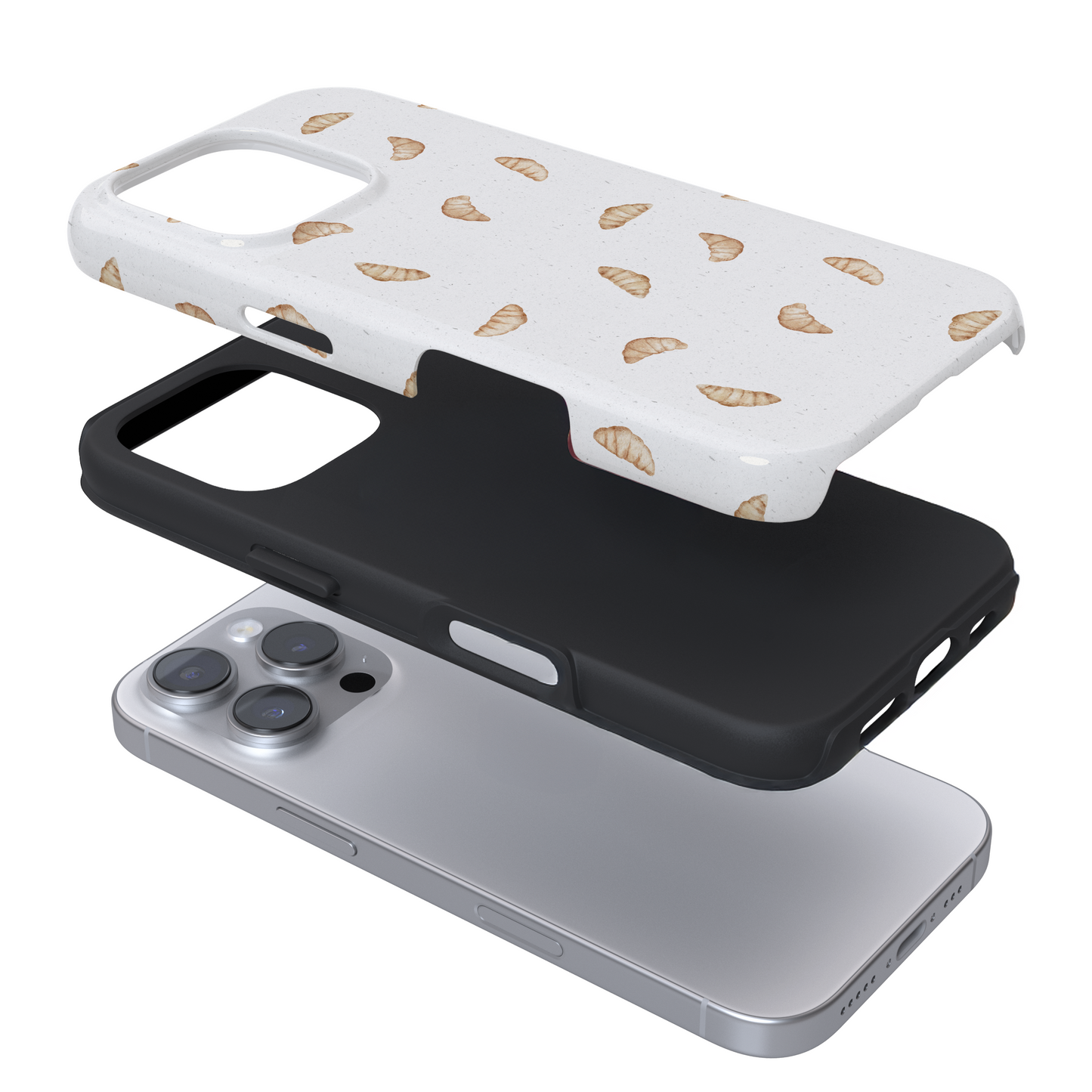 Tough Phone Case - Croissant Club