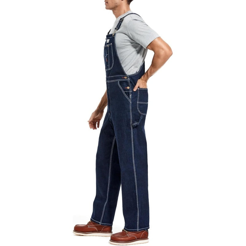 🔥 Limited-Time Deal – Men’s Denim Bib Overalls | Adjustable Straps & Utility Pockets