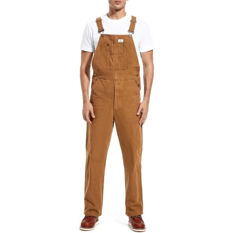 🔥 Limited-Time Deal – Men’s Denim Bib Overalls | Adjustable Straps & Utility Pockets