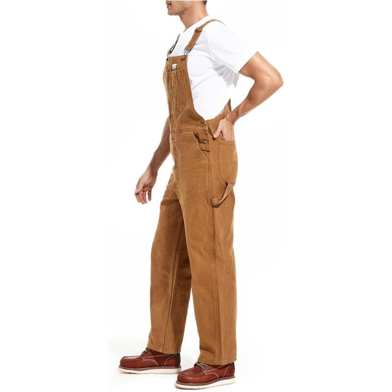 🔥 Limited-Time Deal – Men’s Denim Bib Overalls | Adjustable Straps & Utility Pockets