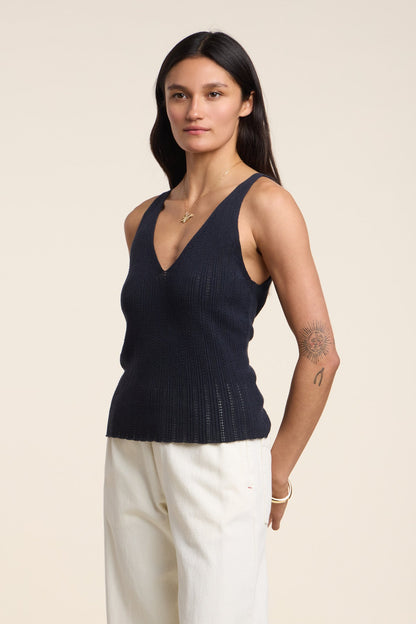 LORENA POINTELLE TANK TOP