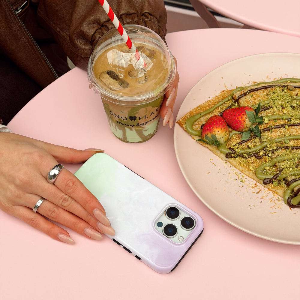 Tough Phone Case - Lavender Matcha