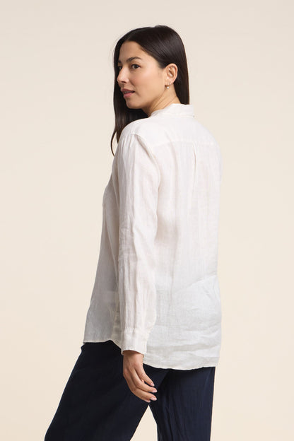 MULHOLLAND LINEN SHIRT