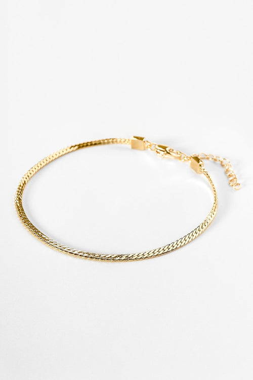 MINI DANI HERRINGBONE BRACELET BY THATCH