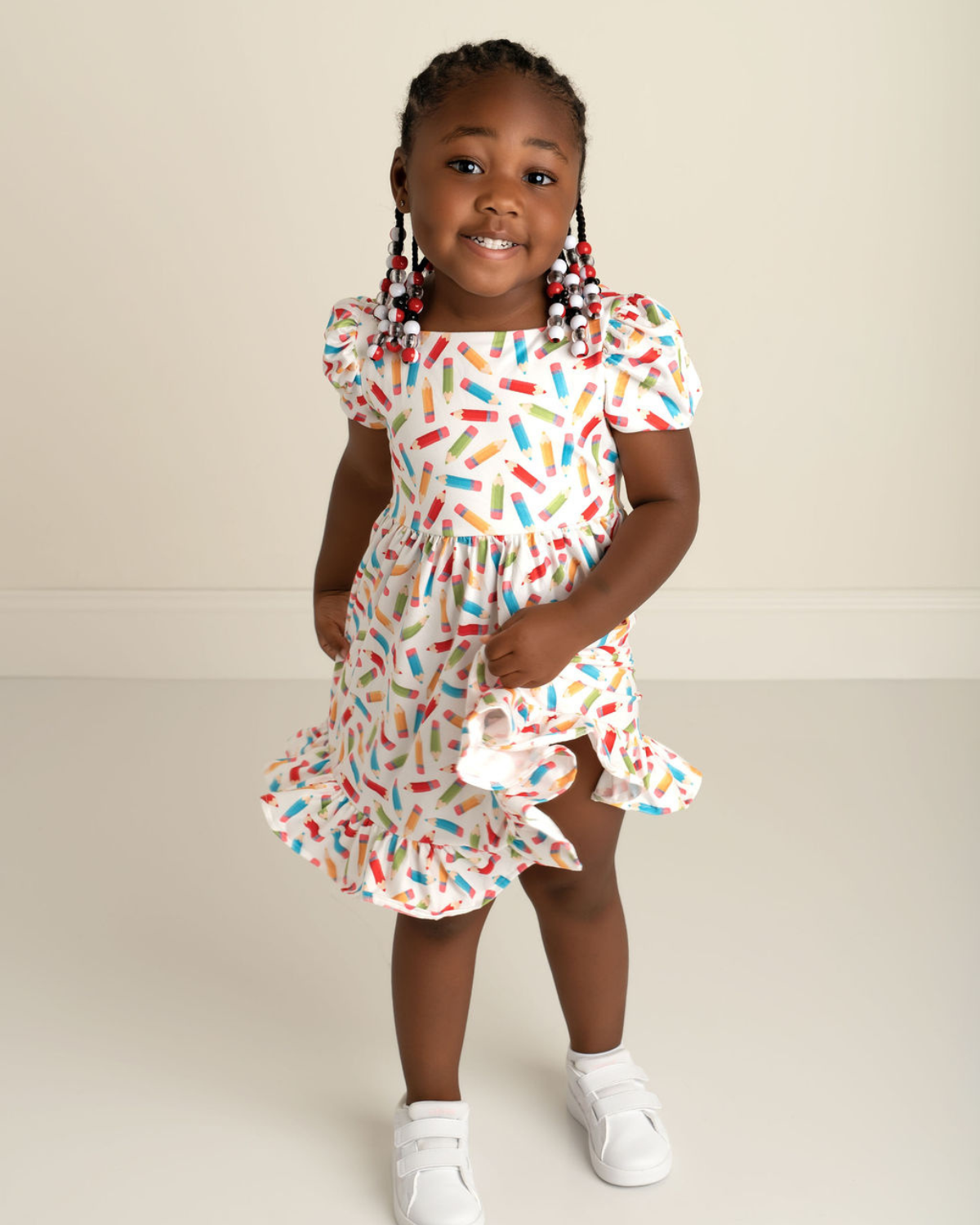 Phoebe Ruffle Dress - School Days