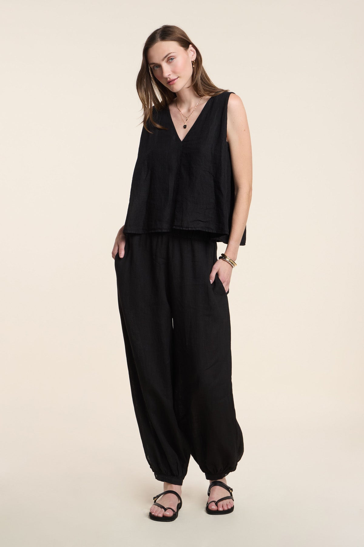 RENNA LINEN TOP