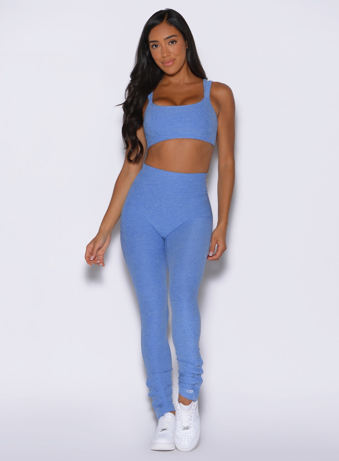 Snap Flare Leggings
