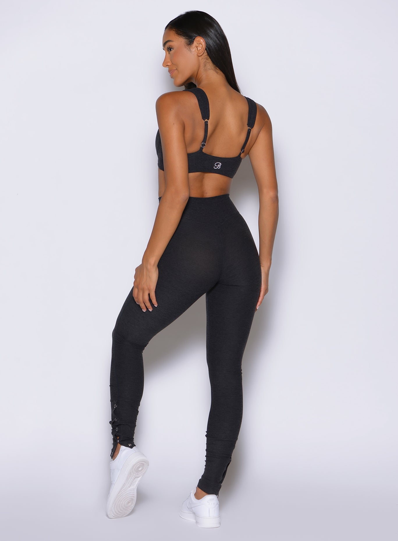 Snap Flare Leggings