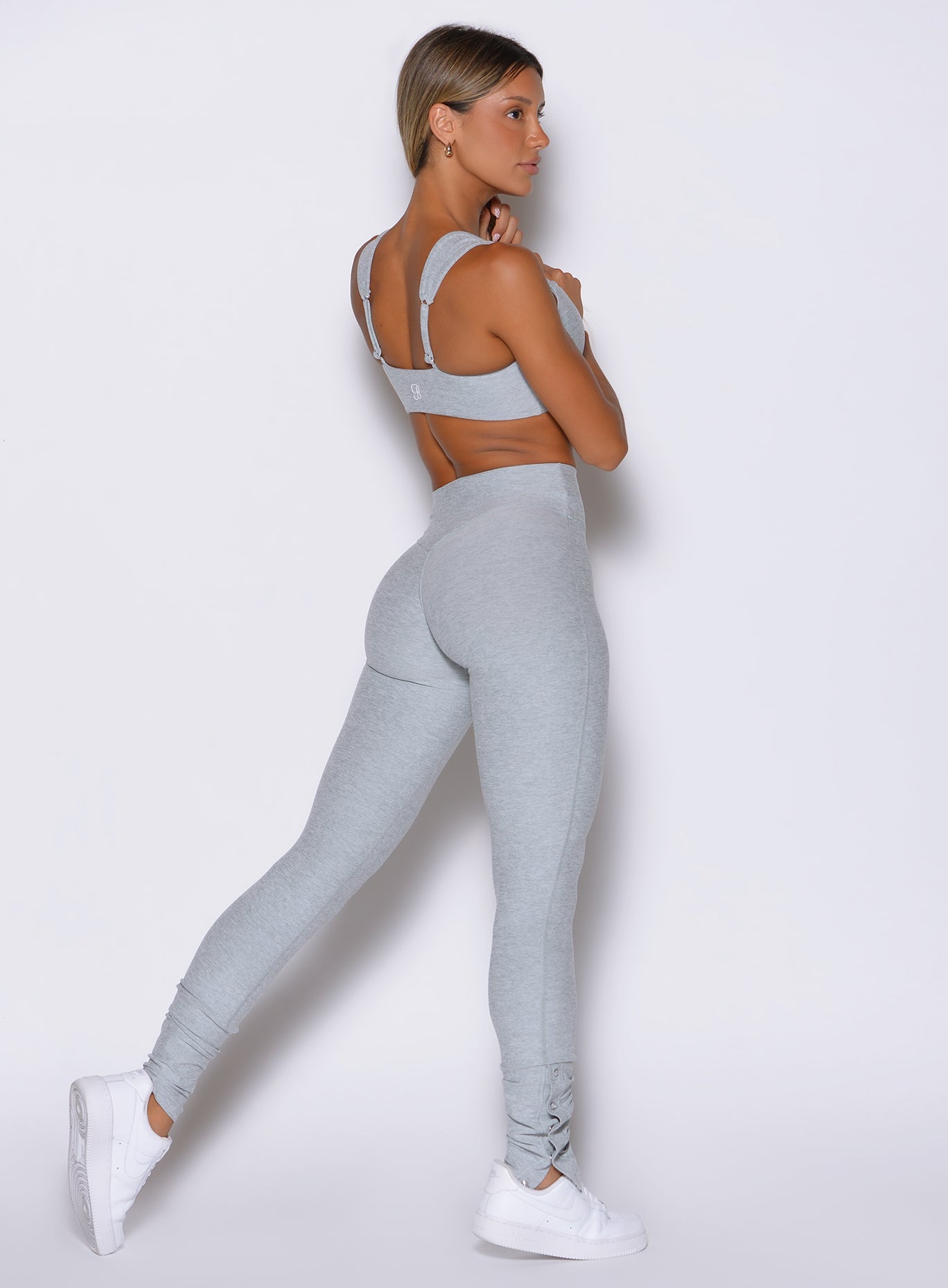 Snap Flare Leggings