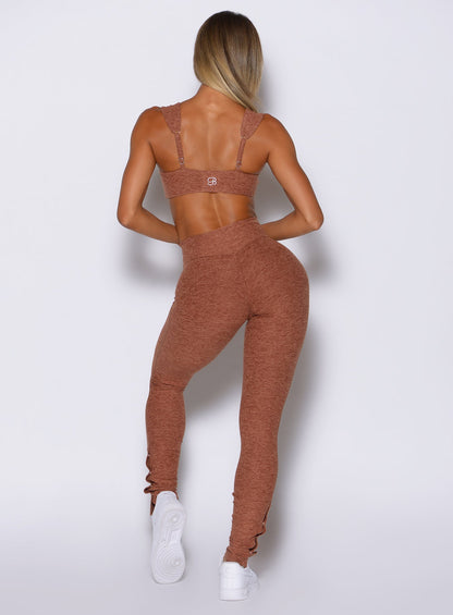 Snap Flare Leggings