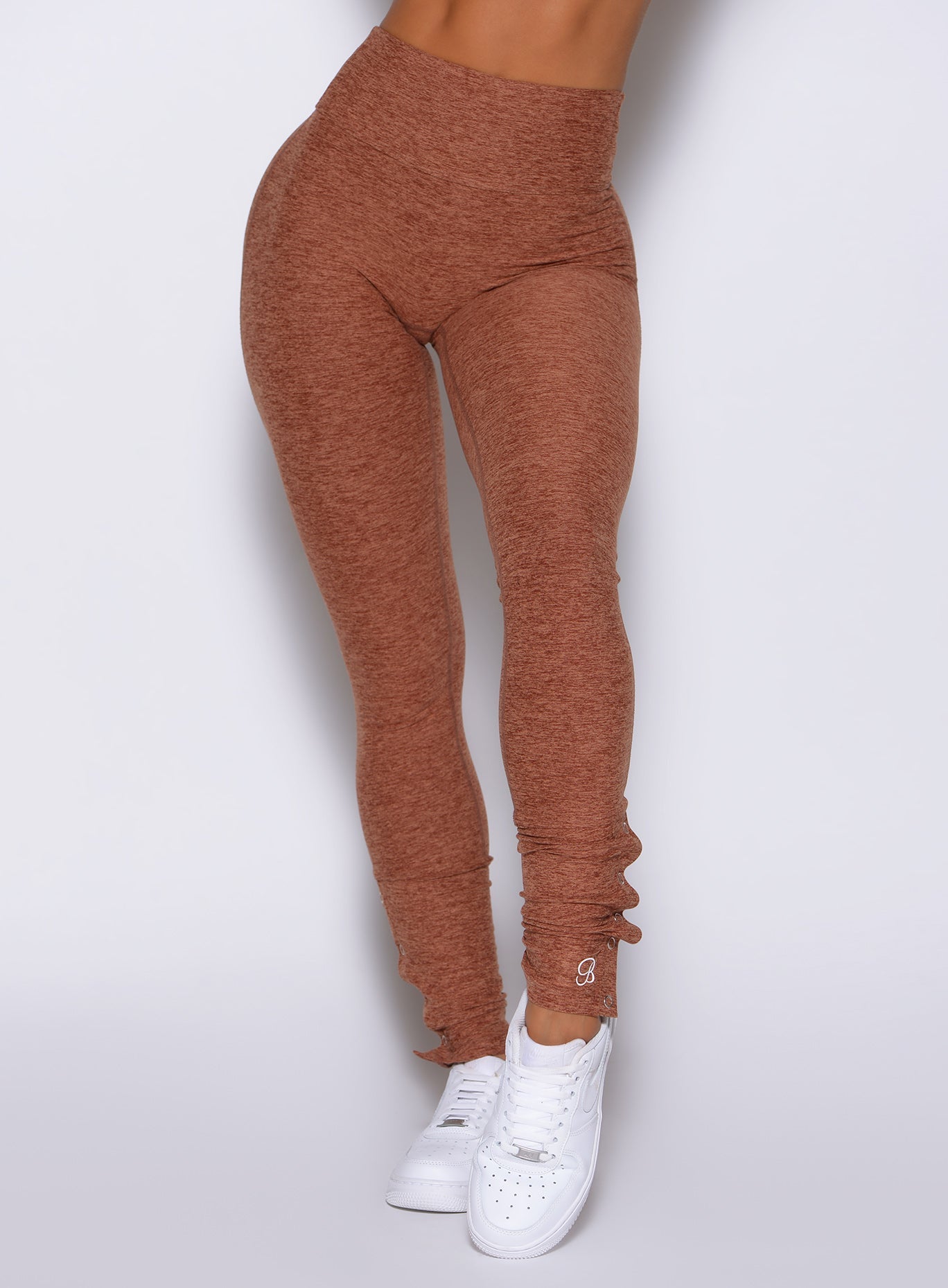 Snap Flare Leggings