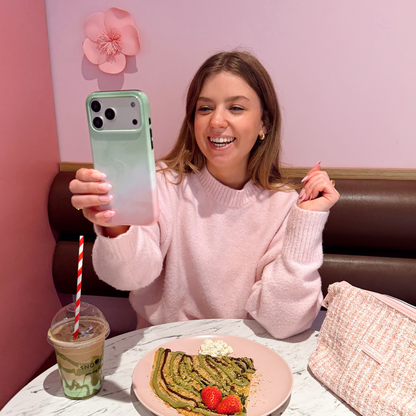 Tough Phone Case - Strawberry Matcha