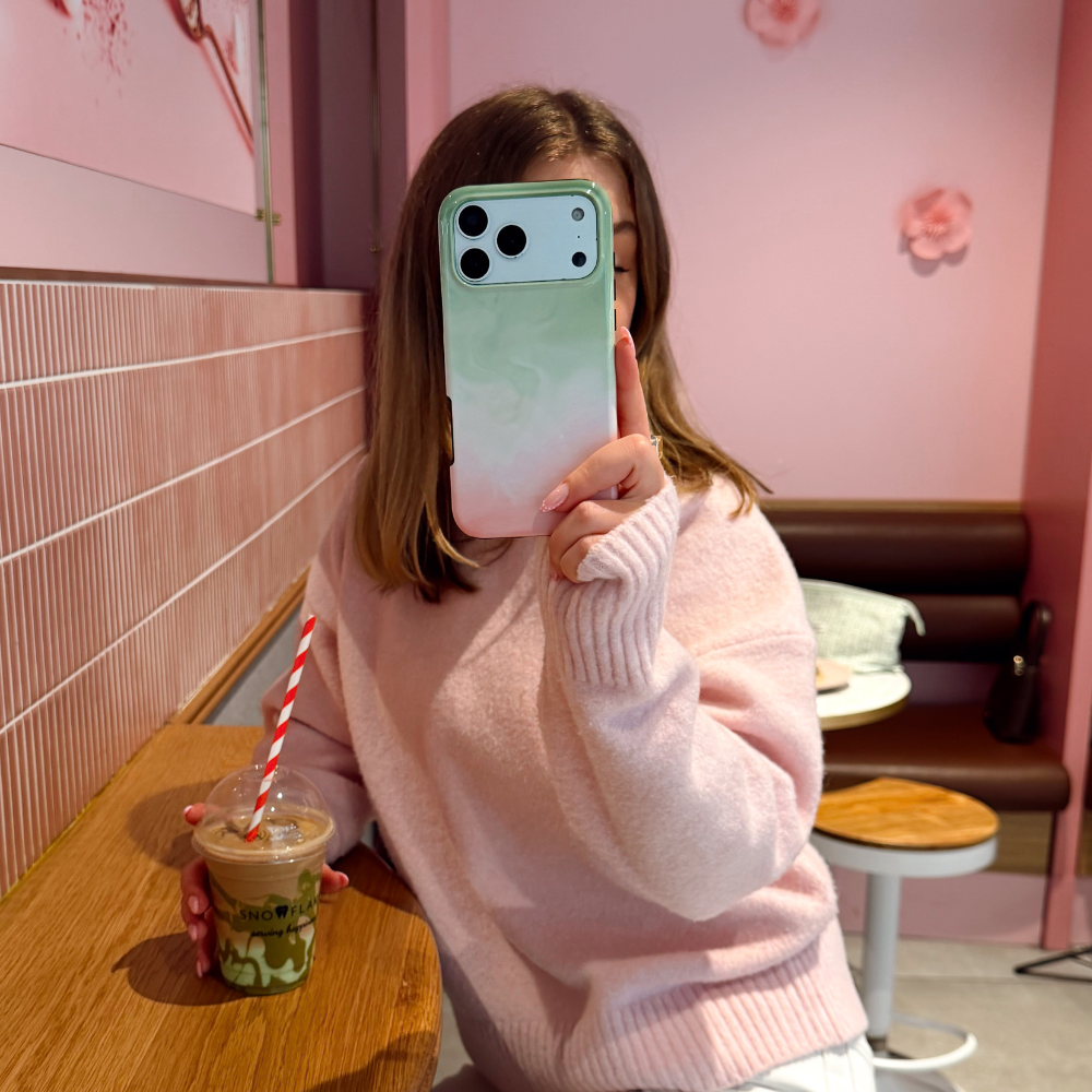 Tough Phone Case - Strawberry Matcha