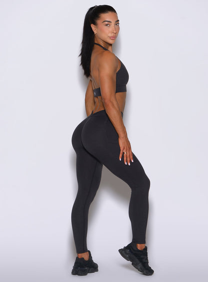 V Back Leggings