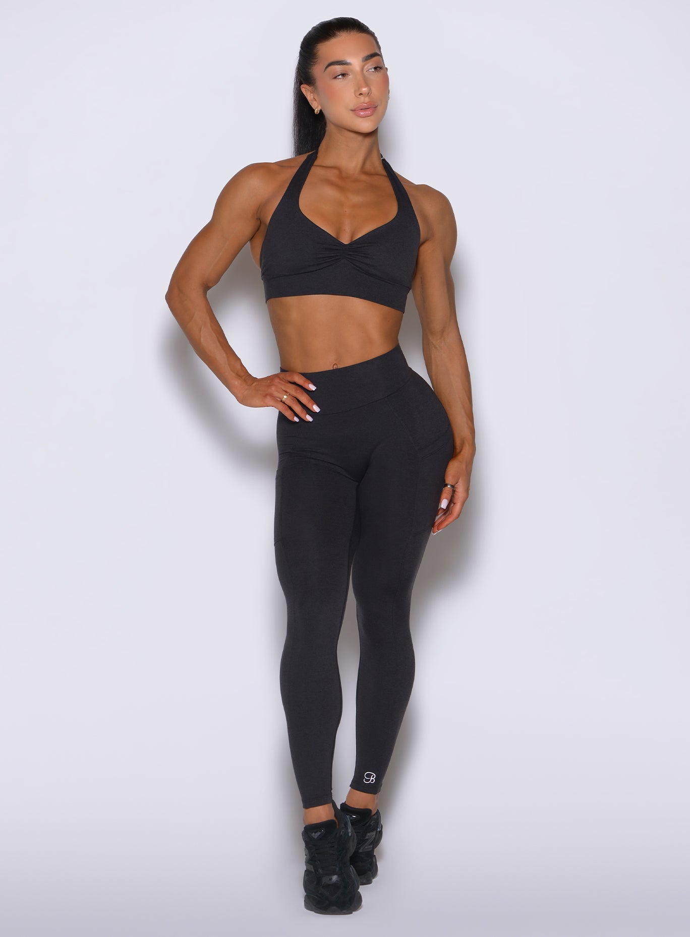 V Back Leggings