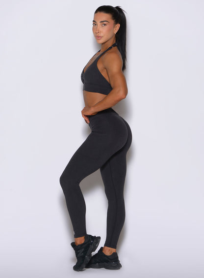 V Back Leggings