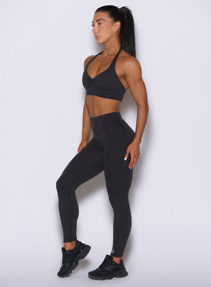 V Back Leggings