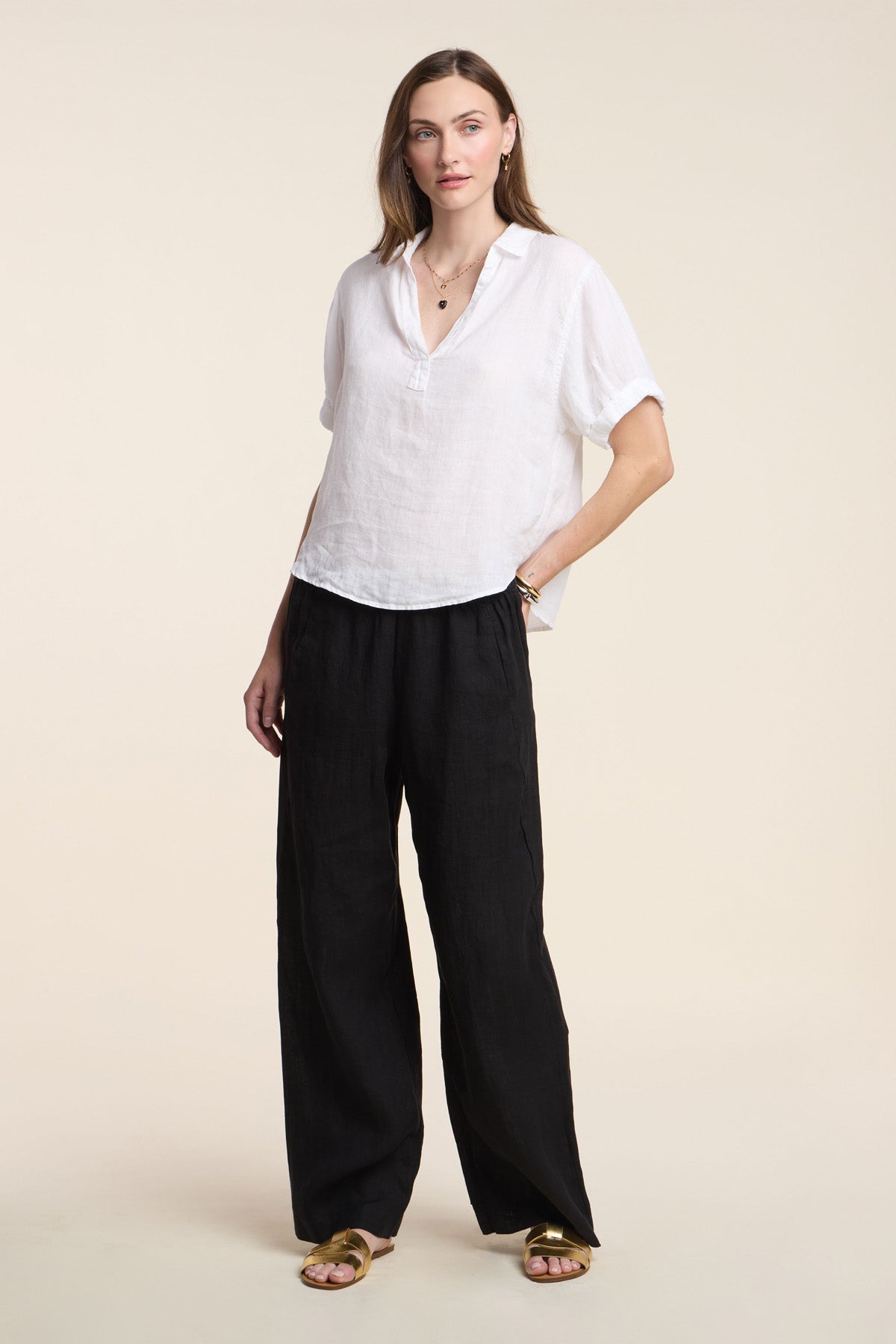 STEPHANIE LINEN PANT