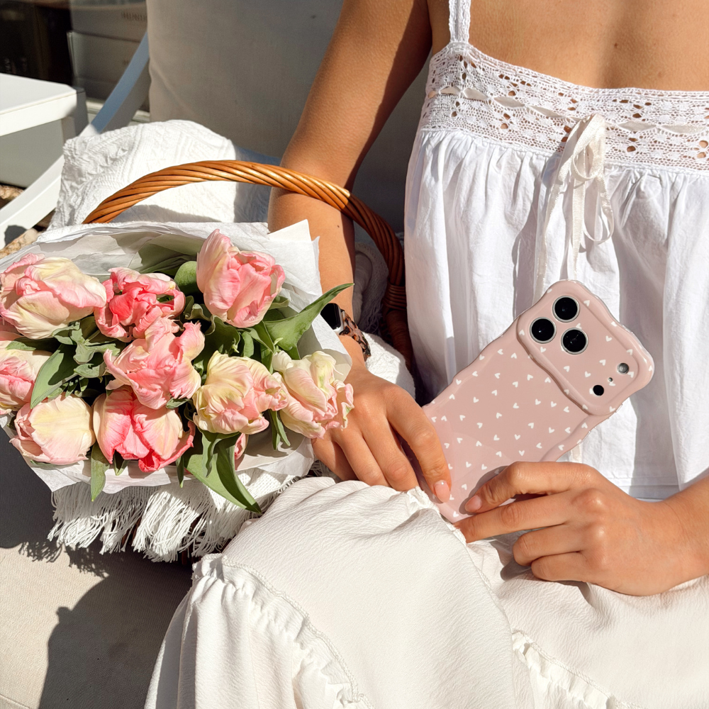 Wavy Phone Case - Chai Hearts