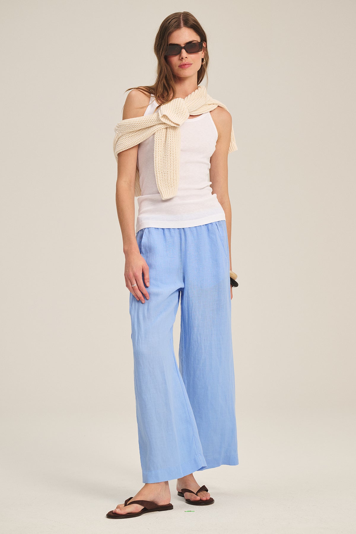 ALIZA RIBBED LAYERING TANK