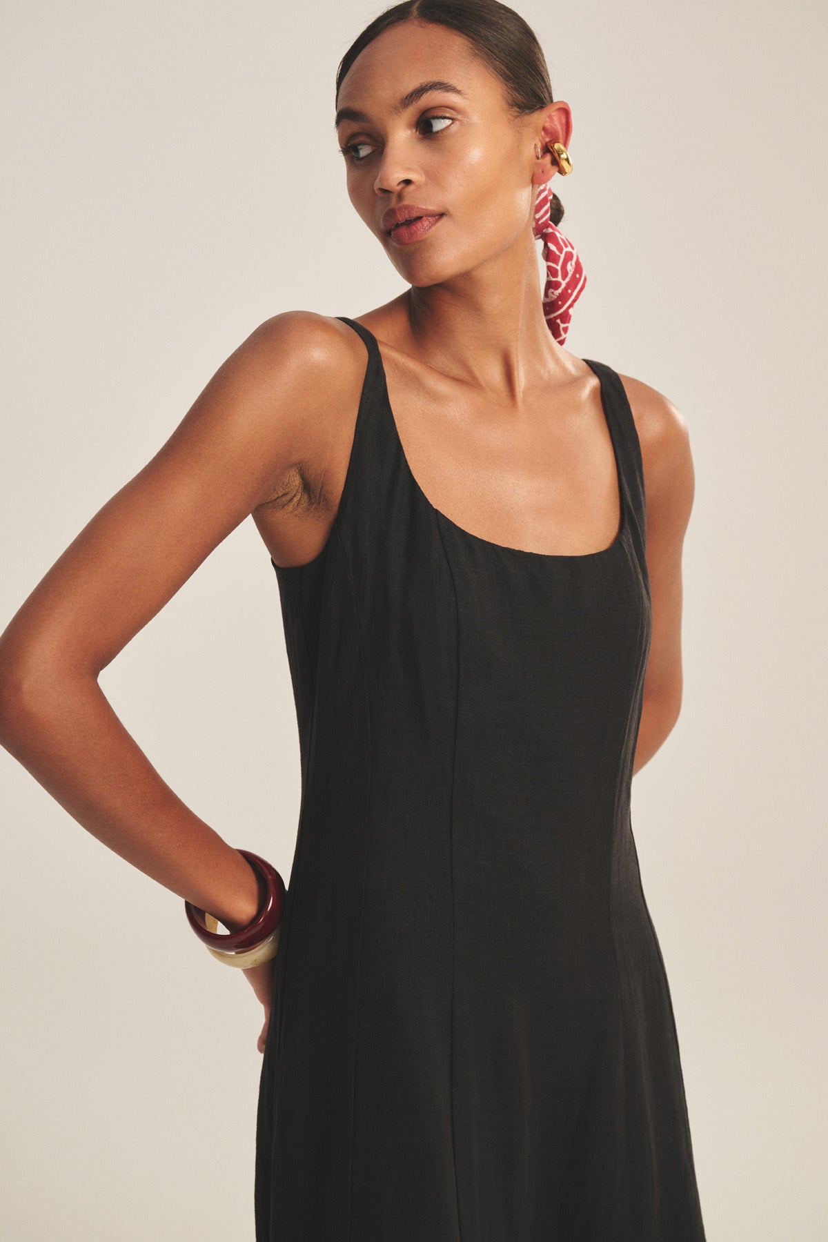 AUSTEN LINEN DRESS