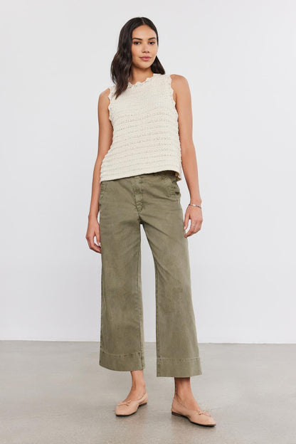 SABINE COTTON CANVAS PANT