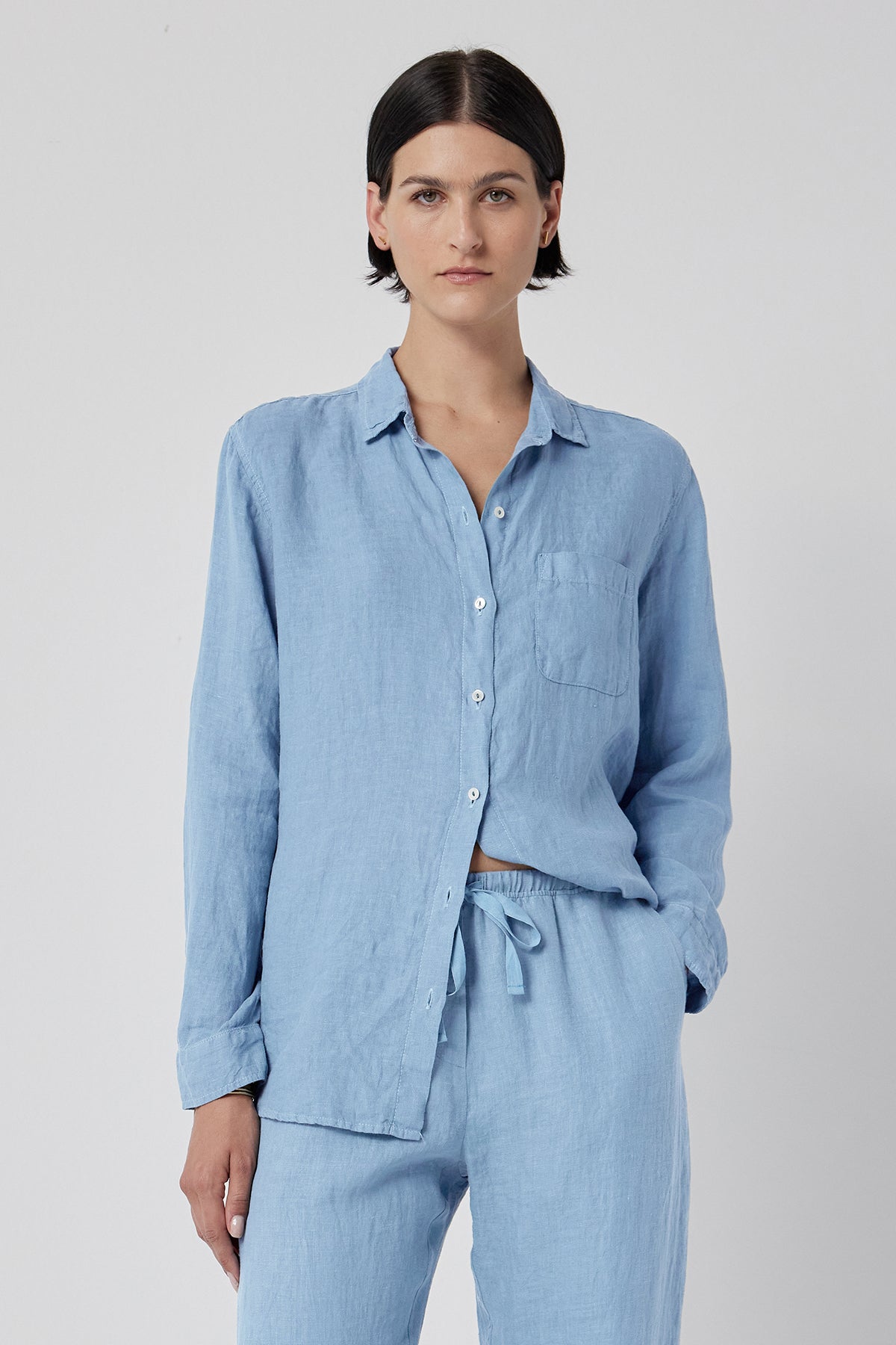 MULHOLLAND LINEN SHIRT
