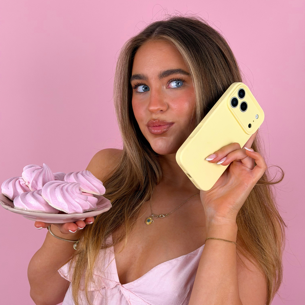Butter Soft Silicone Phone Case - Yellow
