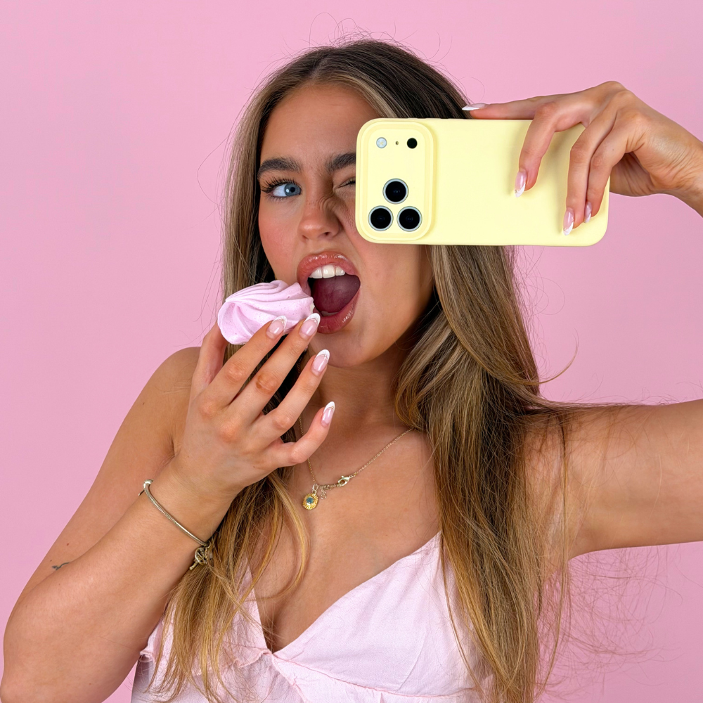 Butter Soft Silicone Phone Case - Yellow