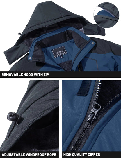 💝 Bestseller – Men’s Fleece-Lined Outdoor Jacket | Cozy Warmth for Cold Days
