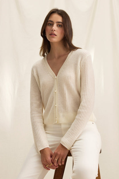 WES CASHMERE CARDIGAN