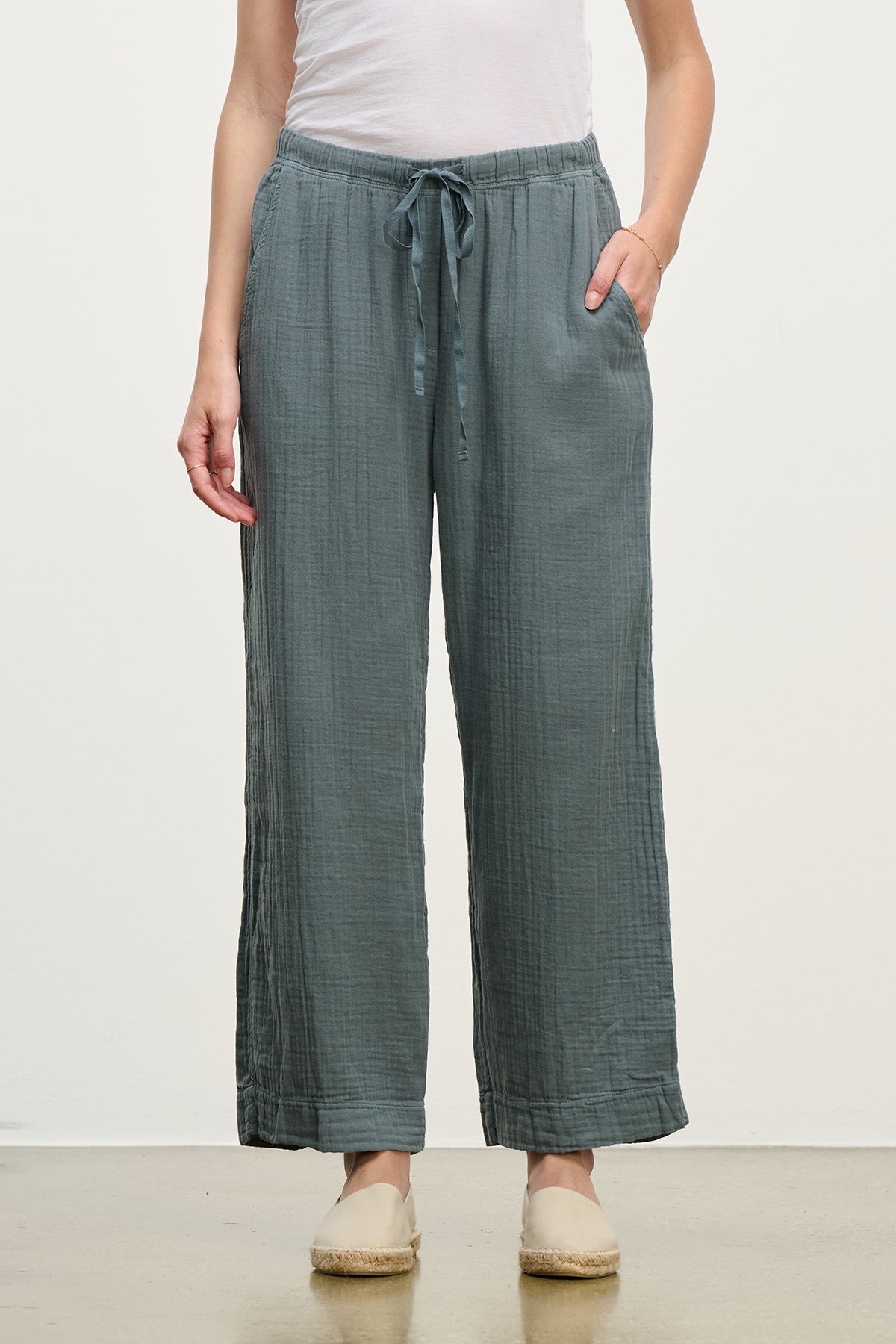 FRANNY COTTON GAUZE PANT