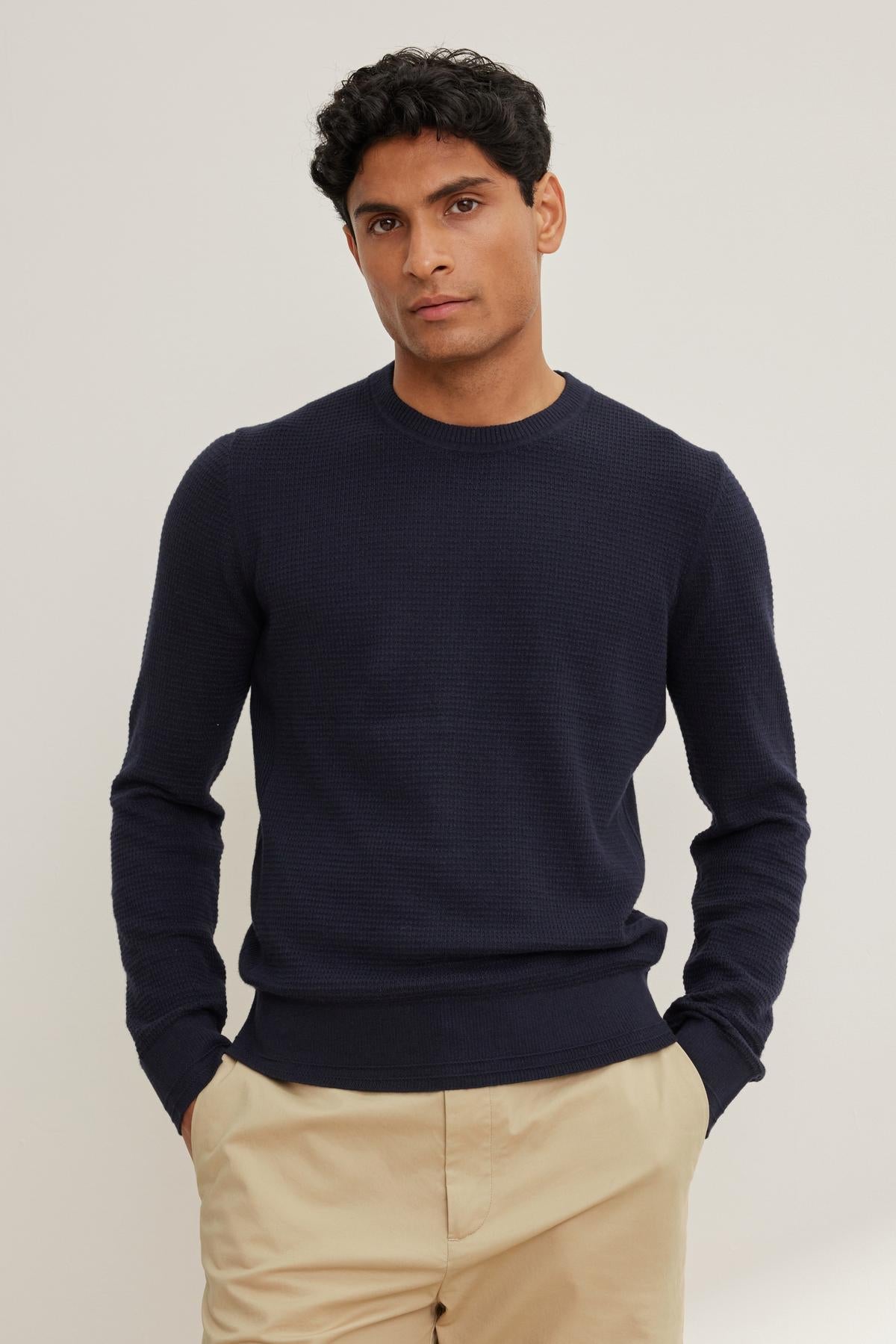 ACE COTTON CASHMERE THERMAL CREW