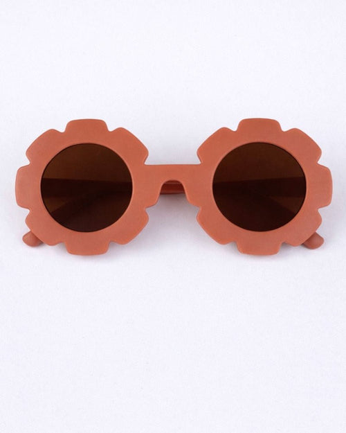 Daisy Petal Sunglasses - Burnt Orange
