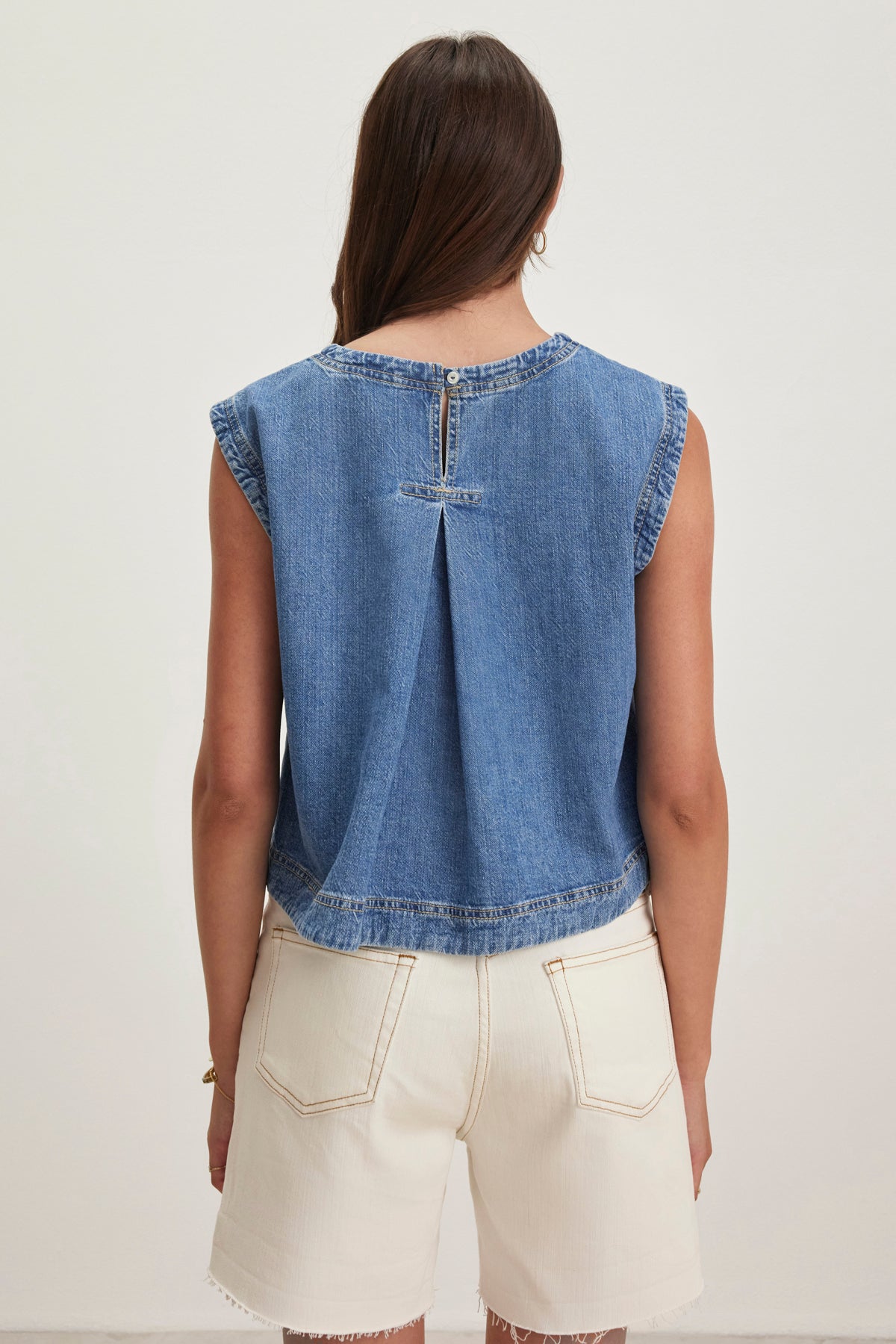 LOREN DENIM TOP