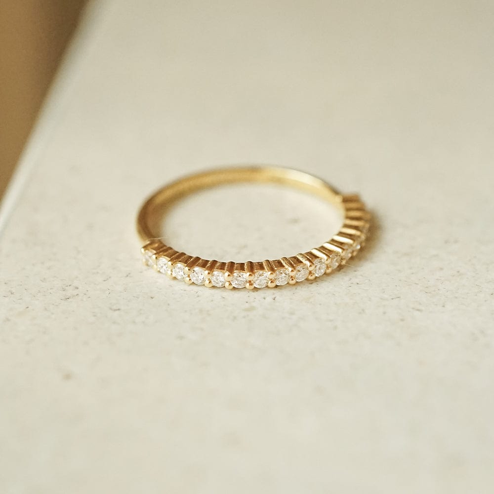 Estée Lalonde Fine Diamond Ring Stack 14ct Solid Gold