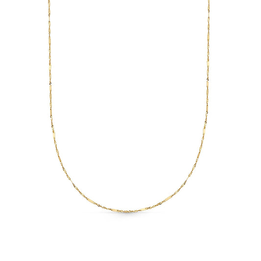 Estée Lalonde Fine Solid Gold Necklace 14ct Solid Gold