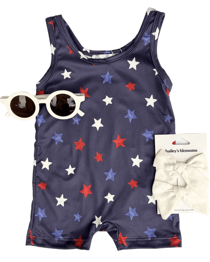 Gigi Bikeshort Romper - All-Star