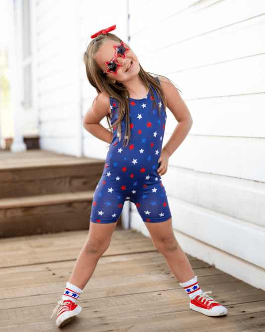 Gigi Bikeshort Romper - All-Star